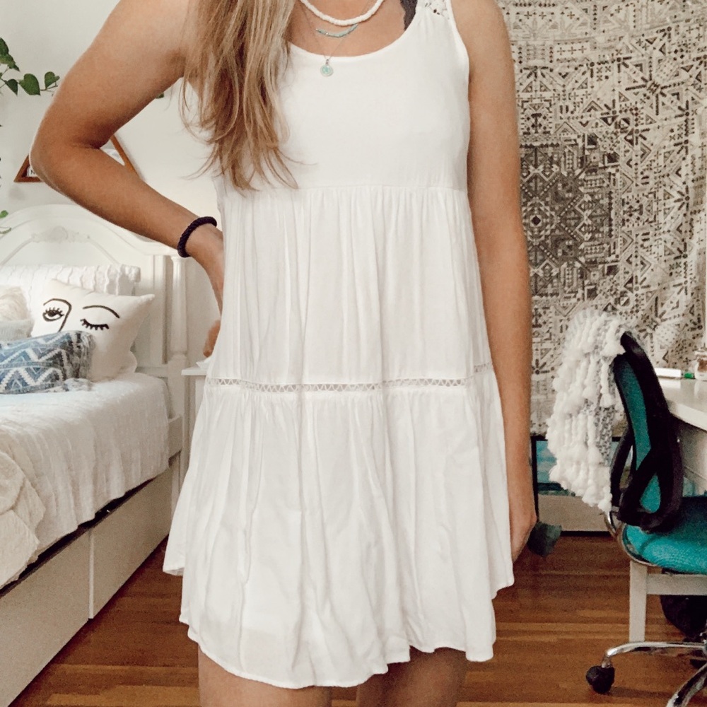 AE Little white boho dress